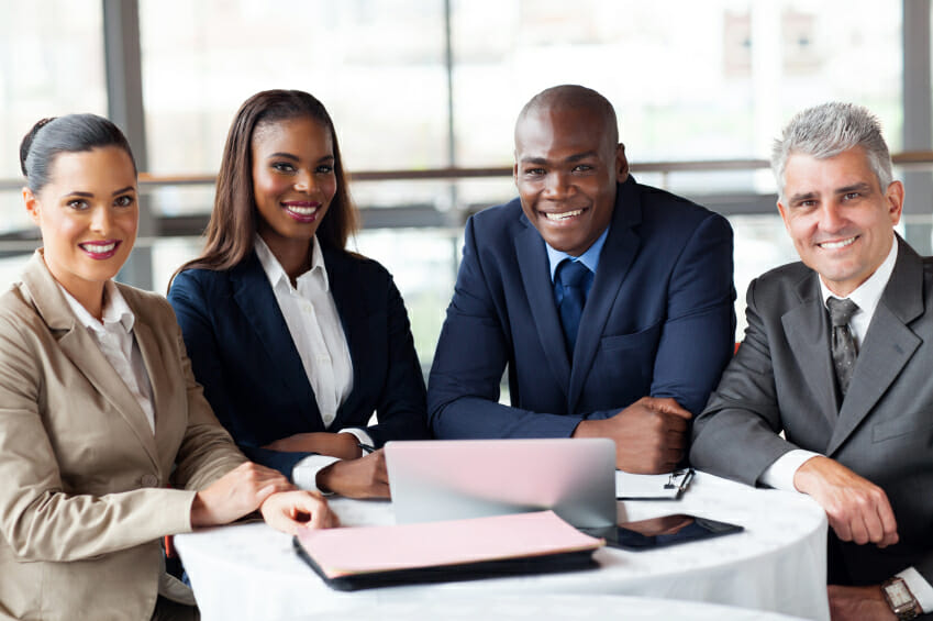 Successful Business Team
