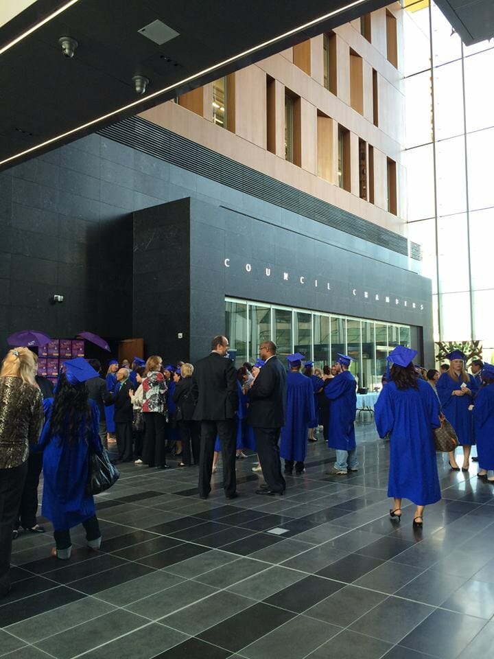 Graduation photo 9 – Richmond Campus