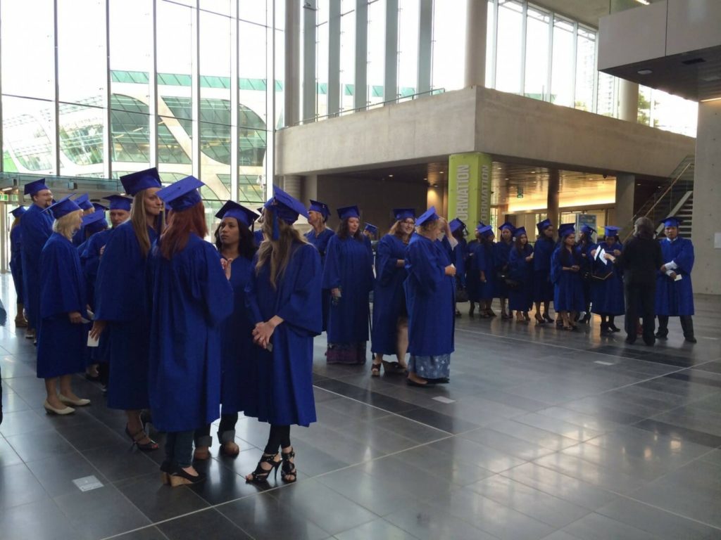 Graduation photo 3 – Richmond Campus