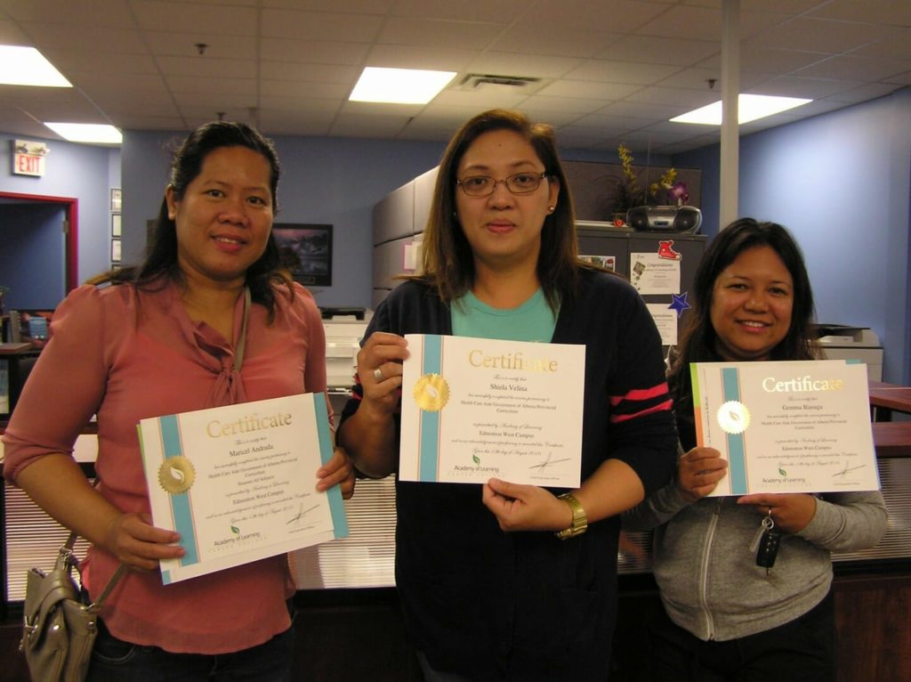Graduating classes from Academy of Learning Career College Edmonton West Campuses Gallery 5