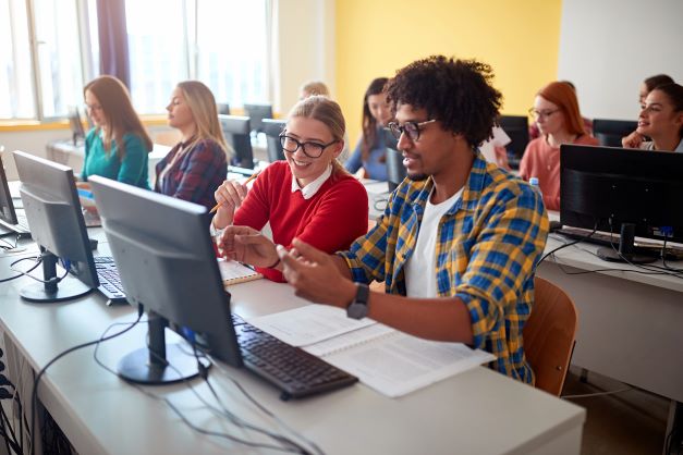 employees in microsoft office training
