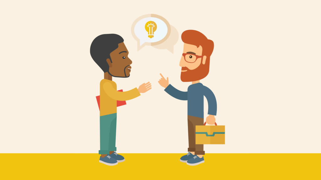 Don’t be shy to ask for advice