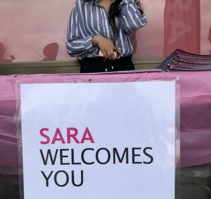 Sara welcomes you