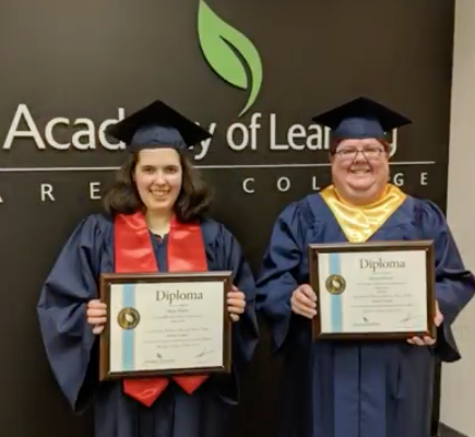 Mother-Daughter Duo Graduates Together From AOLCC Halifax