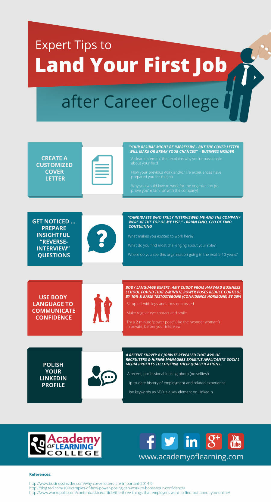 Expert Tips to Land Your First Job after Career College