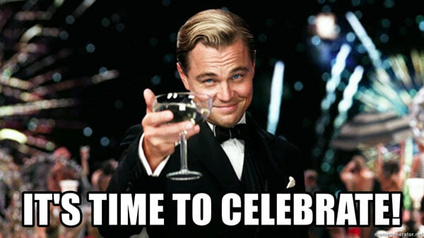 Celebrating achieving your diploma