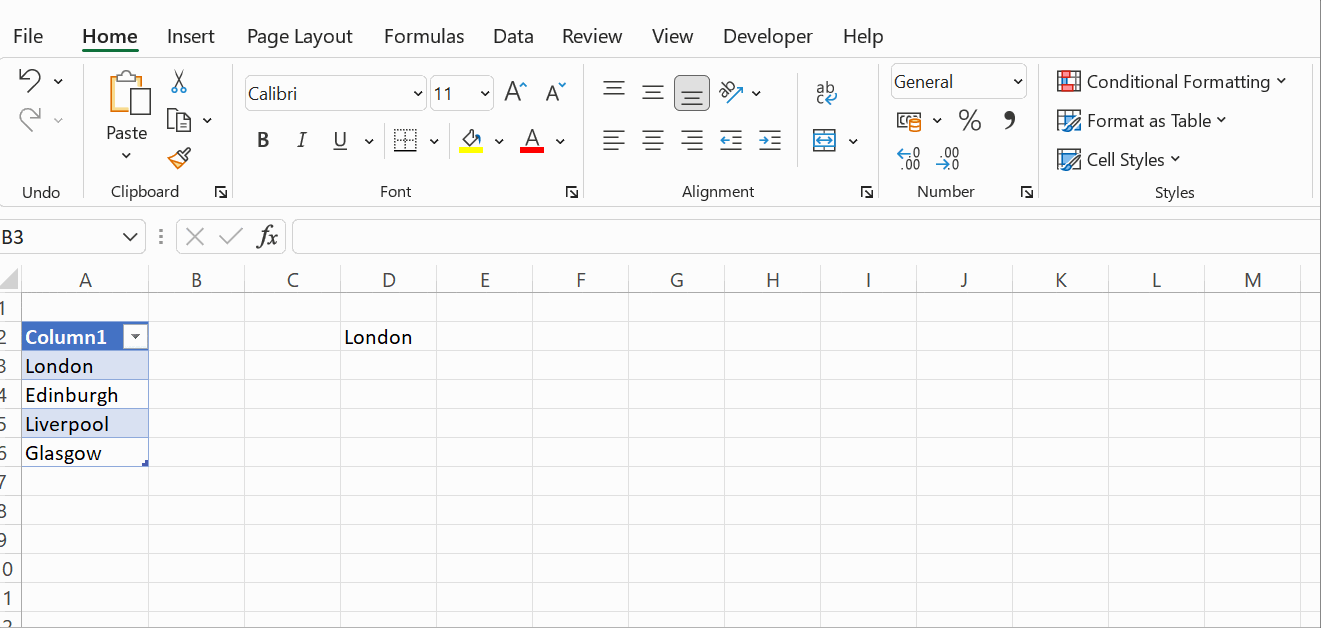 editing drop down list excel