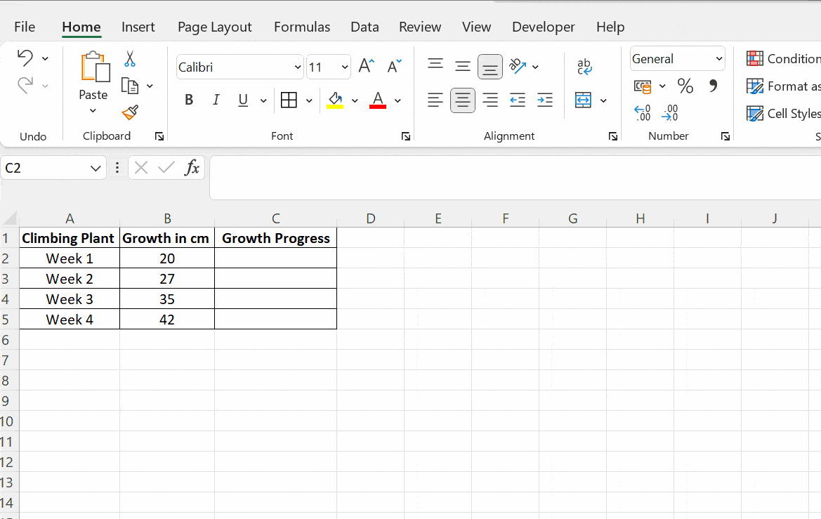 calculate increase/decrease between two numbers