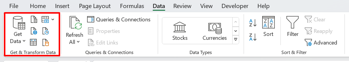 enabling power query in excel