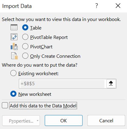 import data power query