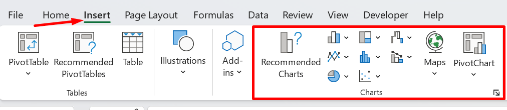Insert graphs and charts excel Insert graphs and charts excel