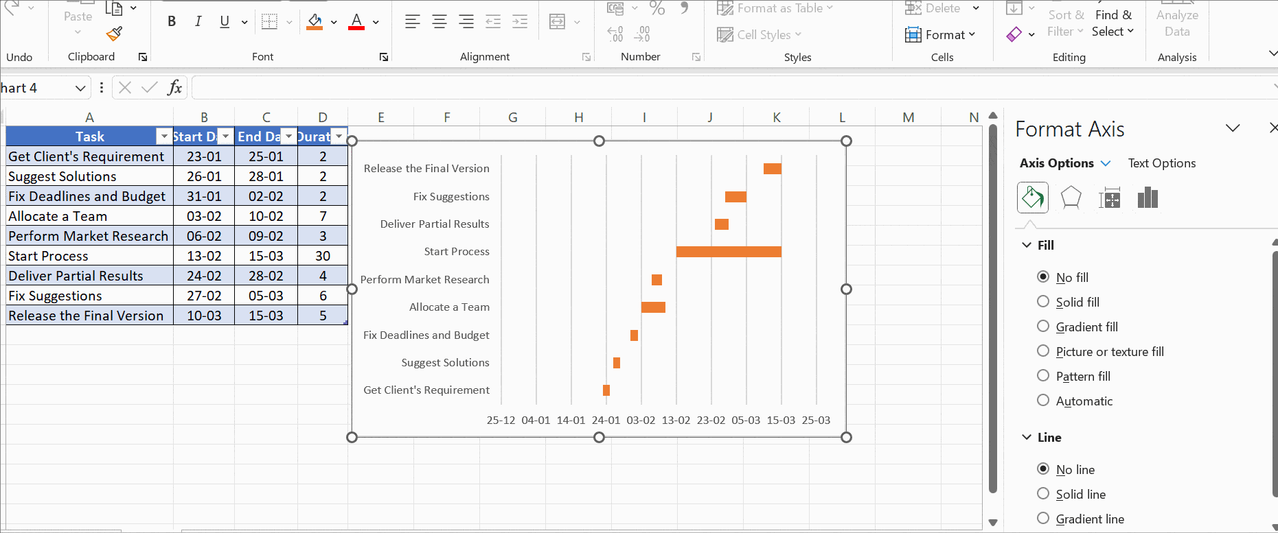 gantt chart in microsoft excel gantt chart in microsoft excel