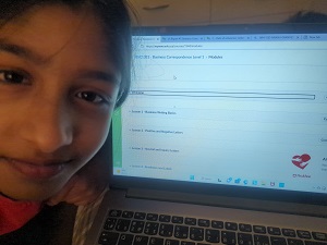 Faiza Khan Exceptional Student Of AOLCC